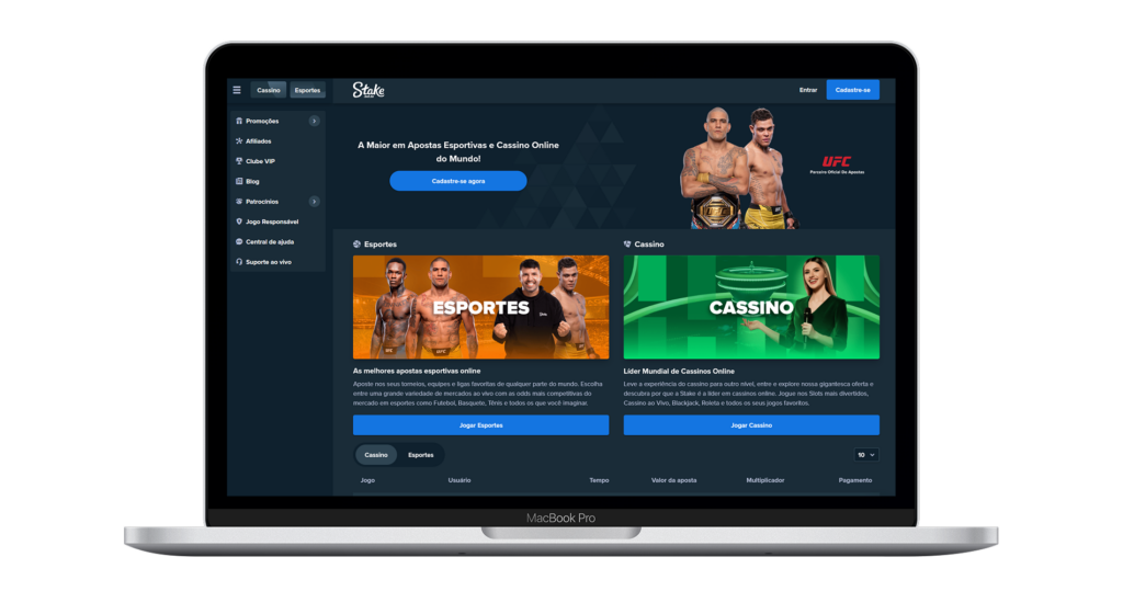 Stake Brasil – plataforma online de apostas esportivas e cassino